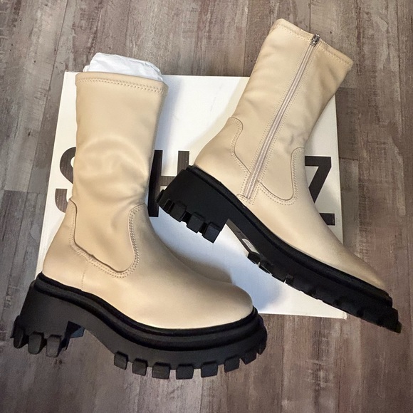 Schutz Kendy lug sole boots - Picture 3 of 12